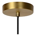 Lucide FIRMIN - Pendant lamp - Ø 30 cm - 1xE27 - Matt Gold / Brass