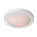 Lucide FRESH - Deckenleuchte Badezimmer - Ø 27 cm - 1xE27 - IP44 - Weiß
