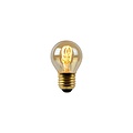 Lucide G45 - Lampe à filament - Ø 4,5 cm - LED Gradation. - E27 - 1x3W 2200K - Ambre