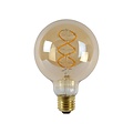Lucide G95 - Lampe à filament - Ø 9,5 cm - LED Gradation. - E27 - 1x4,9W 2200K - Ambre