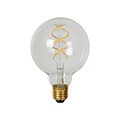 Lucide G95 - Lampe à filament - Ø 9,5 cm - LED Gradation. - E27 - 1x4,9W 2700K - Transparente