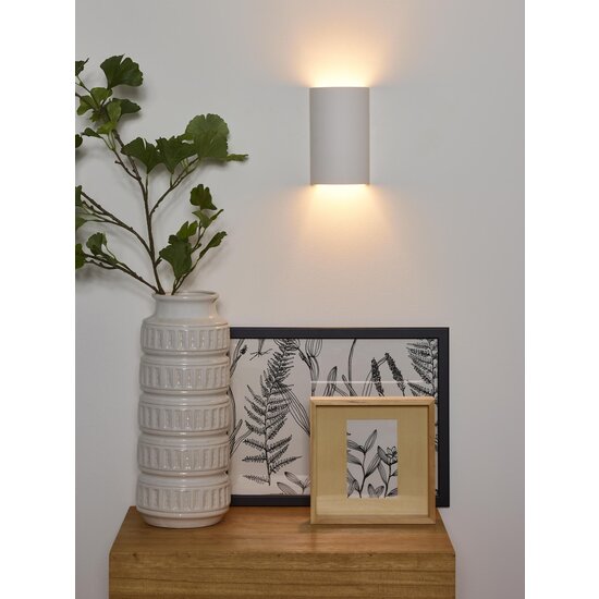 Lucide GIPSY - Wandlamp - 1xG9 - Wit