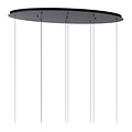 Lucide GISELA - Hanging lamp - LED Dim. - 8x3.9W 2700K - Amber