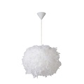 Lucide GOOSY SOFT - Pendant lamp - Ø 50 cm - 1xE27 - White
