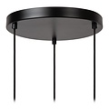 LucideILONA - Lampe suspendue - 3xE27 - Noir