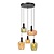 Lucide ILONA - Hanglamp - 5xE27 - Zwart