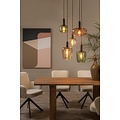 Lucide ILONA - Pendant lamp - 5xE27 - Black