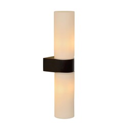 Lucide JESSE - Badezimmer-Wandleuchte - 2xG9 - IP44 - Schwarz