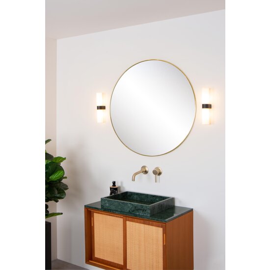 Lucide JESSE - Badezimmer-Wandleuchte - 2xG9 - IP44 - Schwarz