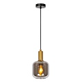 Lucide JOANET - Hanging lamp - Ø 16 cm - 1xE27 - Fumé