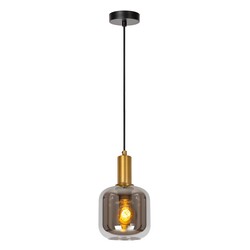 Lucide JOANET - Suspension - Ø 16 cm - 1xE27 - Fumé