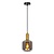 Lucide JOANET - Hanging lamp - Ø 16 cm - 1xE27 - Fumé