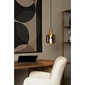 Lucide JOANET - Hanging lamp - Ø 16 cm - 1xE27 - Fumé