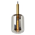 Lucide JOANET - Hanglamp - Ø 22 cm - 1xE27 - Fumé