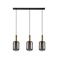 Lucide JOANET - Hanging lamp - 3xE27 - Fumé
