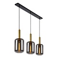 Lucide JOANET - Hanging lamp - 3xE27 - Fumé