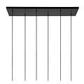 Lucide JOANET - Hanging lamp - 6xE27 - Fumé