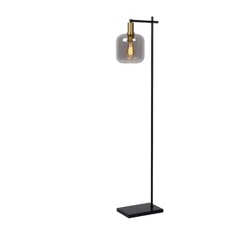 Lucide JOANET - Lampadaire - 1xE27 - Fumé