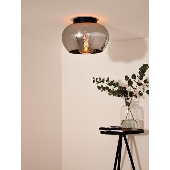 Lucide JUDI - Ceiling lamp - Ø 30.5 cm - 1xE27 - Fumé