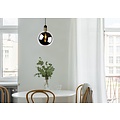 Lucide JULIUS - Pendant lamp - Ø 28 cm - 1xE27 - Smoked