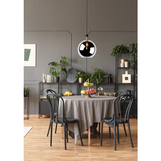 Lucide JULIUS - Hanglamp - Ø 40 cm - 1xE27 - Fumé