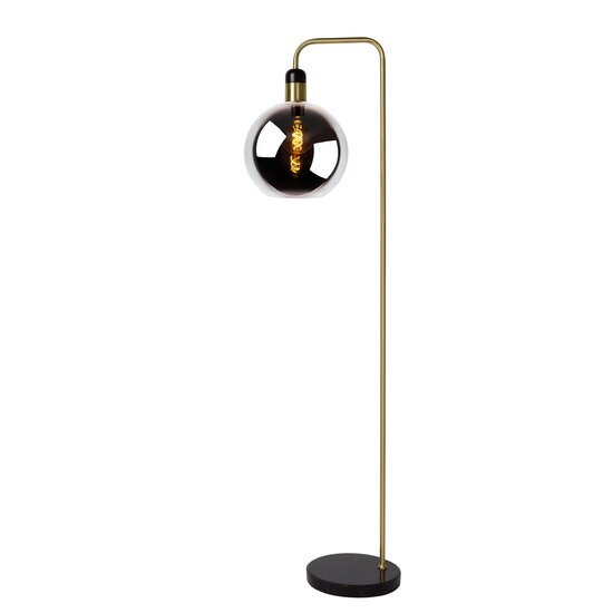 Lucide JULIUS - Vloerlamp - Ø 28 cm - 1xE27 - Fumé
