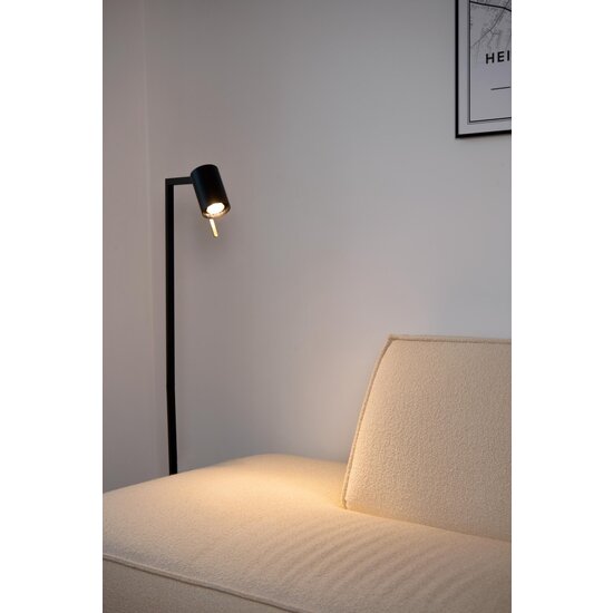 Lucide LESLEY - Leeslamp - 1xGU10 - Zwart