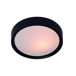 Lucide LEX - Deckenleuchte - Ø 33 cm - 2xE27 - Schwarz