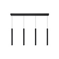 Lucide LORENZ - Pendant lamp - LED Dimb. - 4x4W 3000K - Black