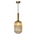 Lucide MALOTO - Pendant lamp - Ø 20 cm - 1xE27 - Amber