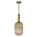 Lucide MALOTO - Hängelampe - Ø 20 cm - 1xE27 - Bernstein