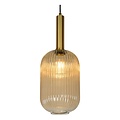 Lucide MALOTO - Pendant lamp - Ø 20 cm - 1xE27 - Amber