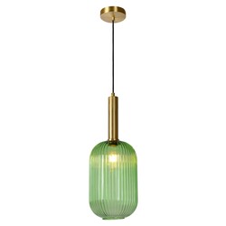 Lucide MALOTO - Lampe suspendue - Ø 20 cm - 1xE27 - Vert