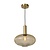 Lucide MALOTO - Hanglamp - Ø 30 cm - 1xE27 - Amber