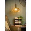 Lucide MALOTO - Pendant lamp - Ø 30 cm - 1xE27 - Amber