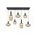 Lucide MALOTO - Lampe à suspension - 7xE27 - Ambre