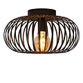 Lucide MANUELA - Ceiling lamp - Ø 39.5 cm - 1xE27 - Black