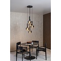 Lucide MARIUS - Hanglamp - Ø 55 cm - 5xE27 - Zwart