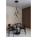 Lucide MARIUS - Hanglamp - Ø 55 cm - 5xE27 - Zwart