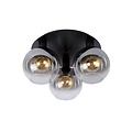 Lucide MARIUS - Ceiling lamp - 3xE27 - Black