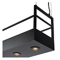Lucide MIRAVELLE - Pendant lamp - 6xGU10 - Black