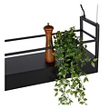 Lucide MIRAVELLE - Pendant lamp - 6xGU10 - Black