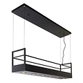 Lucide MIRAVELLE - Pendant lamp - 6xGU10 - Black