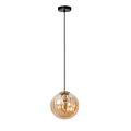 Lucide MONSARAZ - Hanging lamp - Ø 25 cm - 1xE27 - Amber