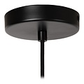 Lucide MONSARAZ - Hanging lamp - Ø 25 cm - 1xE27 - Amber