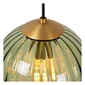 Lucide MONSARAZ - Lampe suspendue - Ø 25 cm - 1xE27 - Vert