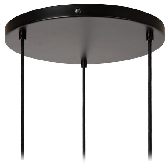 Lucide MONSARAZ - Lámpara colgante - Ø 35 cm - 3xE27 - Verde