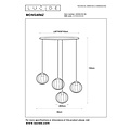 Lucide MONSARAZ - Lampe suspendue - 4xE27 - Vert