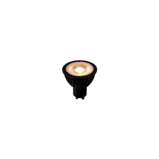 Lucide MR16 - Led lamp - Ø 5 cm - LED Dim to warm - GU10 - 1x5W 2200K/3000K - Zwart