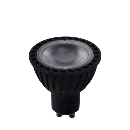 Lucide MR16 - LED-Lampe - Ø 5 cm - LED Dim to warm - GU10 - 1x5W 2200K/3000K - Schwarz